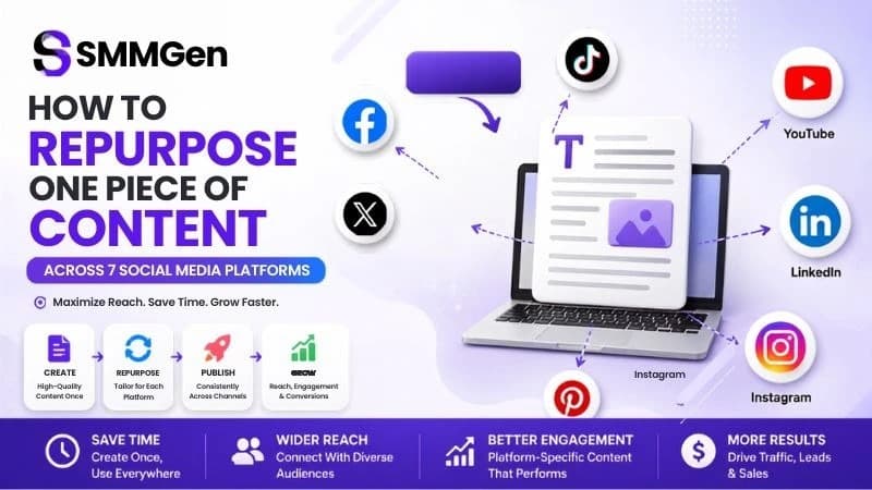 How to Repurpose One Piece of Content Across 7 Social Media Platforms