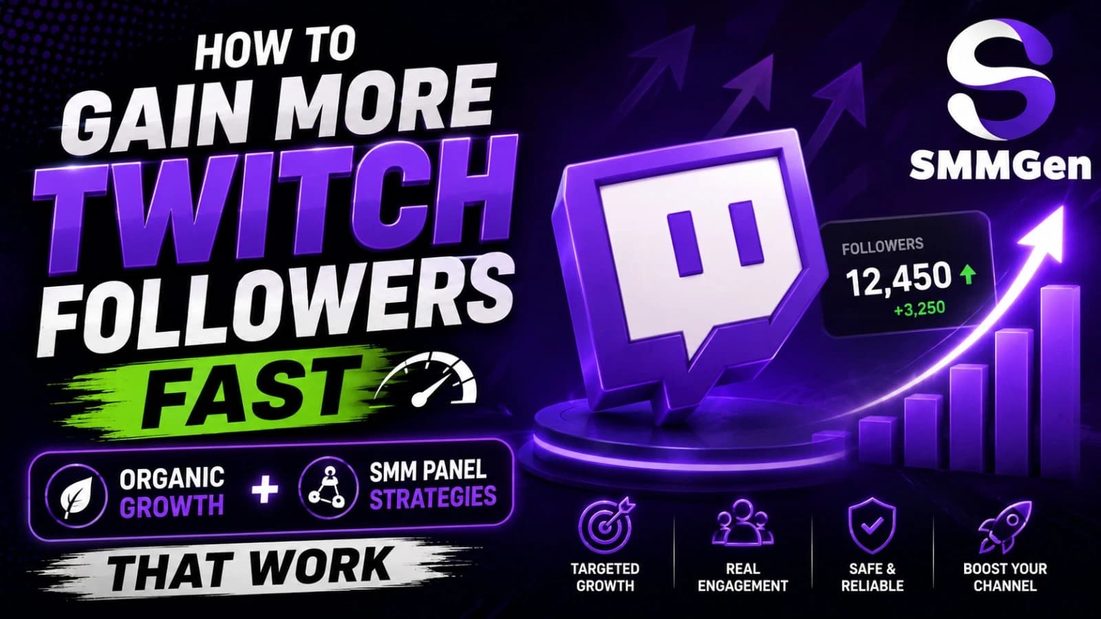 How to Get More Twitch Followers Fast: Organic + SMM Panel Strategies That Work